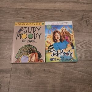 New Judy Moody 2 book summer reading set Megan mcdonald candlewick press age 6-9